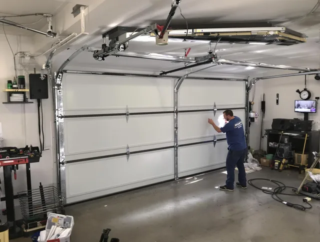 Professional garage door repair service by Wallingford Garage Door Repair in Wallingford