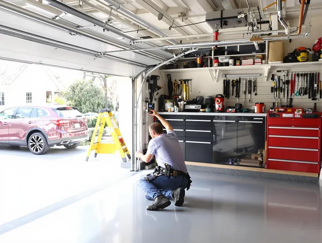 Local garage door repair service by Wallingford Garage Door Repair in Wallingford