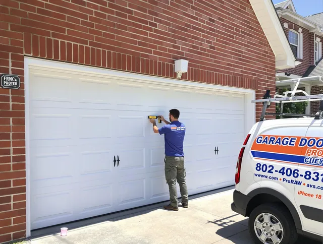 Local garage door repair service by Wallingford Garage Door Repair in Wallingford