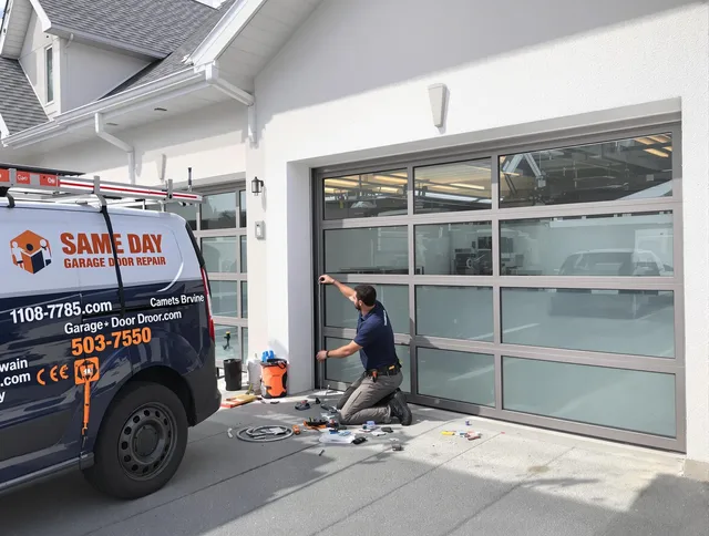 Same-day garage door repair service by Wallingford Garage Door Repair in Wallingford